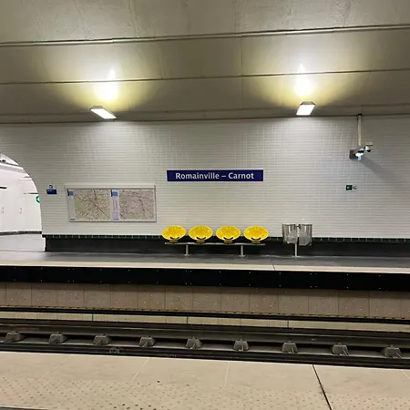Apartamento Petitcocon 2min Metro 11 Carnot Romainville *